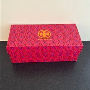 Tory Burch Empty Shoe Box – Gift & Storage with Signature Logo – 12x6x4